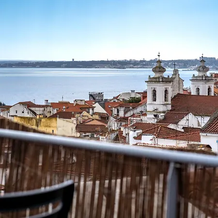 Alfama Terrace 360º - Private Terrace With Exceptional River View With A/c! Apartamento *