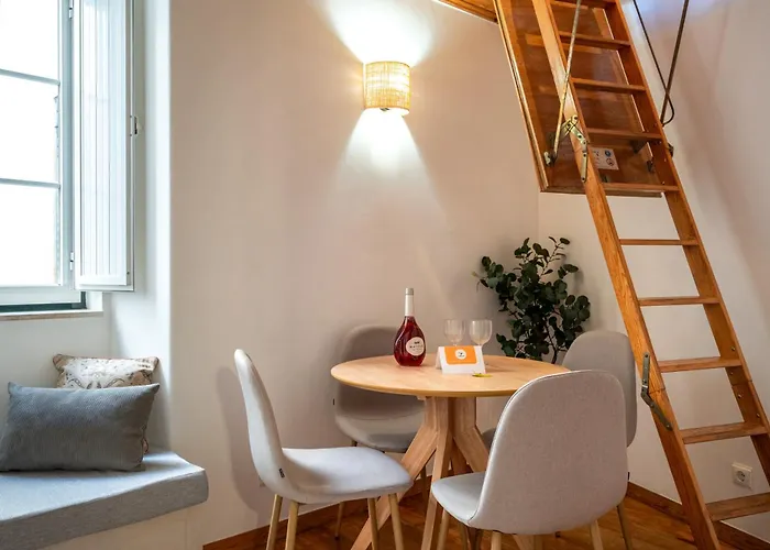 아파트 Alfama Terrace 360º - Private Terrace With Exceptional River View With A/c!